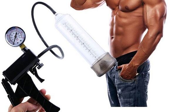 Vakuum pumpa će vam pomoći da privremeno povećate veličinu penisa